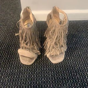 Steve Madden fringe heels